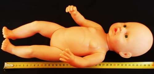 Collectable Simba new born baby doll STHK 52