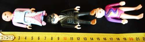 Collectable playmobil 3 figures by geobar