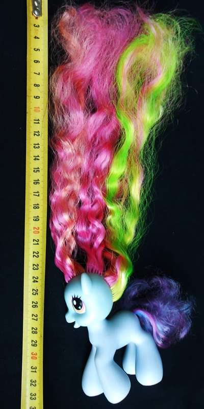 collectible My Little Pony Hair Play - Super Long Hair Rainbow Dash