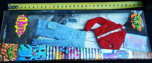 Collectable set of clothes for Flavas doll could fit Barbie  Moxi Girlz or Liv doll. N I P