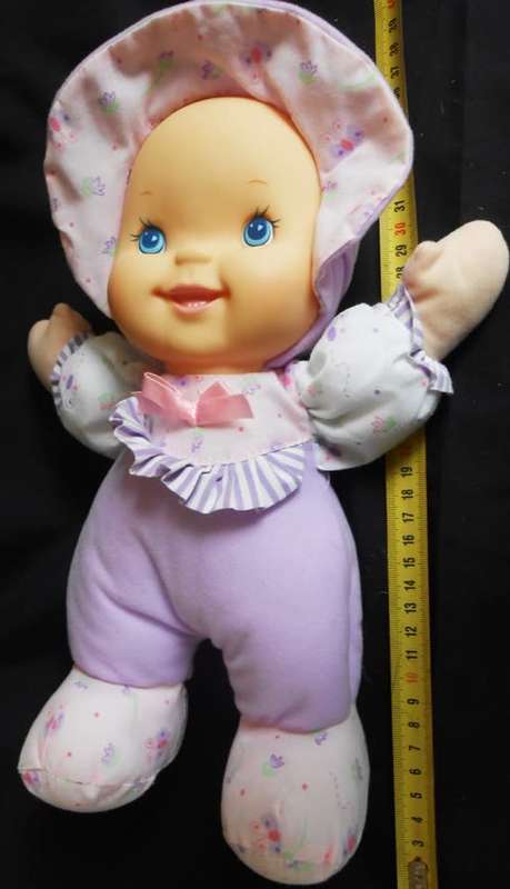 Goldberger Plush Baby`s First Giggles Doll
