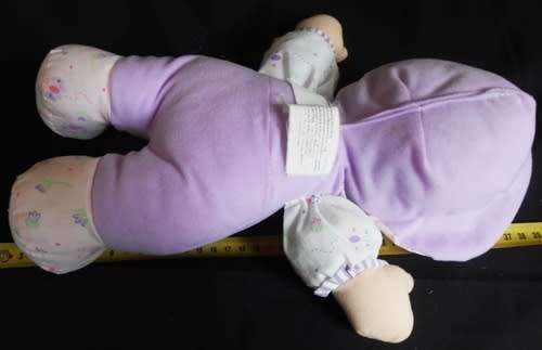 Goldberger Plush Baby`s First Giggles Doll