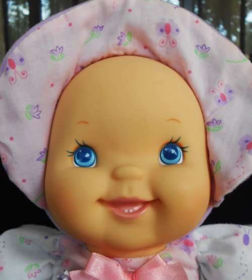 Goldberger Plush Baby`s First Giggles Doll