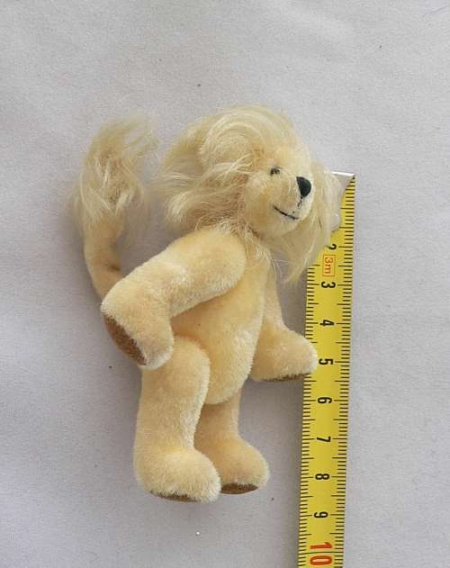 Handmade Miniature Teddy Bear Lion 9cm