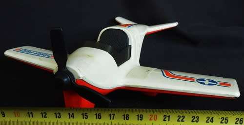 Vintage 1974 Fisher Price Adventure People 306 Daredevil Sport Plane with Pilot