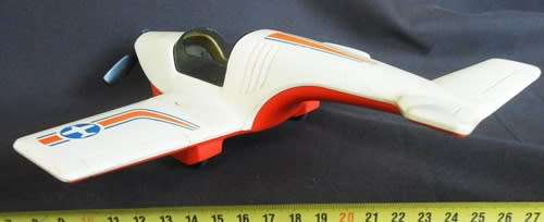 Vintage 1974 Fisher Price Adventure People 306 Daredevil Sport Plane with Pilot