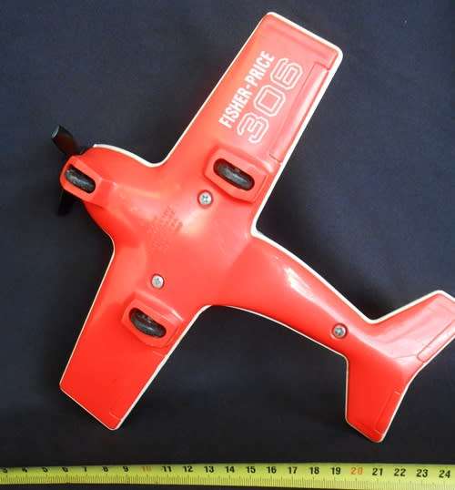 Vintage 1974 Fisher Price Adventure People 306 Daredevil Sport Plane with Pilot