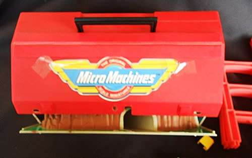 Vintage Micro Machines Super City Toolbox 1988 Galoob Playset NEAR COMPLETE