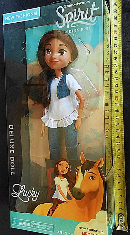 Dreamworks Spirit Riding Free Deluxe  Doll Lucky NIP
