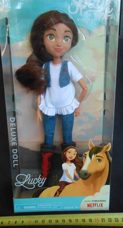Dreamworks Spirit Riding Free Deluxe  Doll Lucky NIP