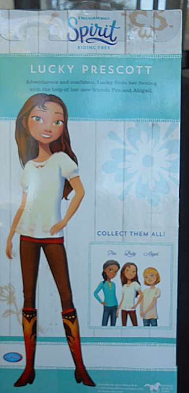 Dreamworks Spirit Riding Free Deluxe  Doll Lucky NIP