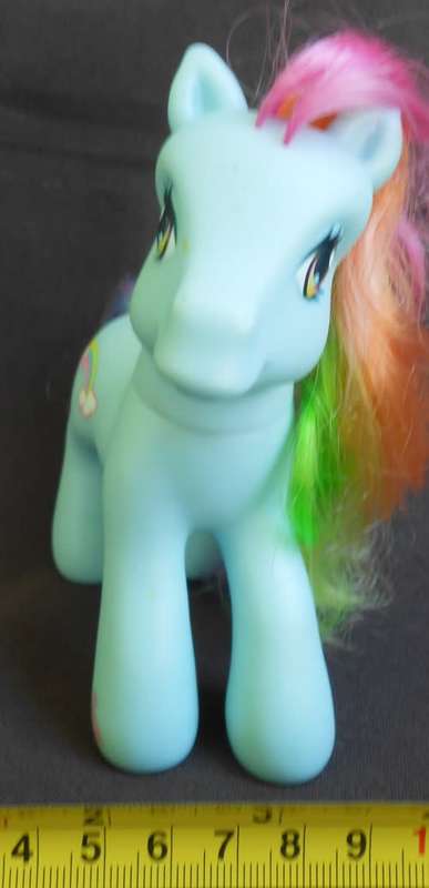 2007 My Little Pony Rainbow Dash G3 MLP Hasbro Blue