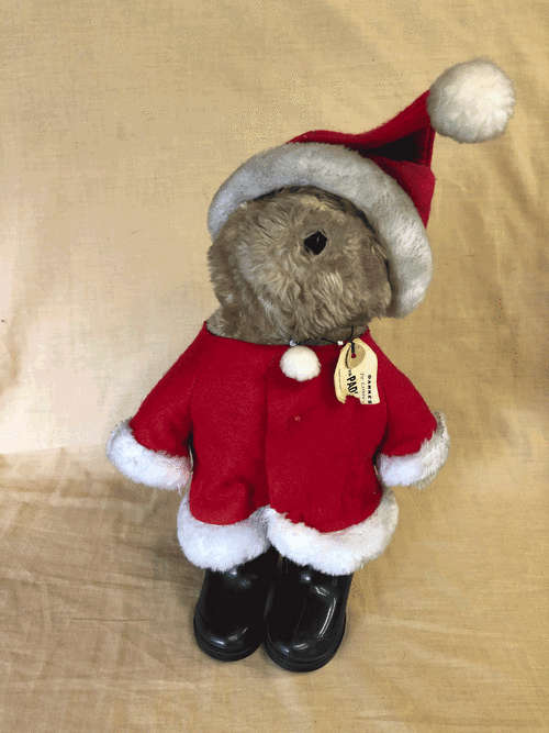 Vintage 33cm Paddington Christmas Edition Eden Toys 1981