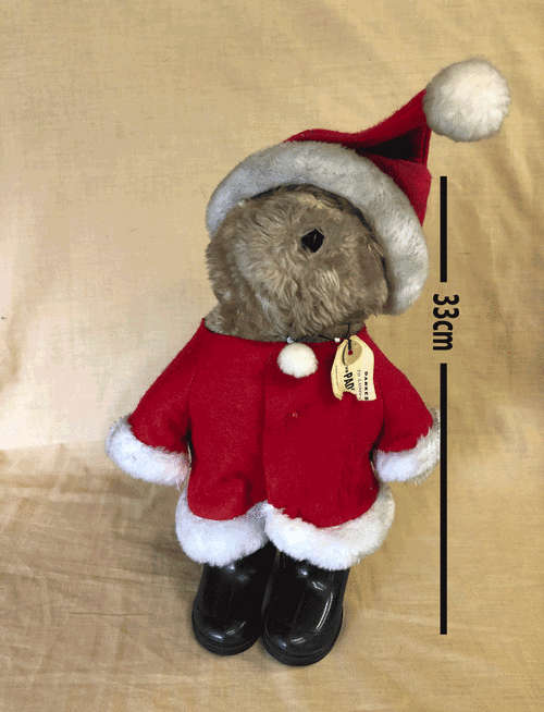 Vintage 33cm Paddington Christmas Edition Eden Toys 1981