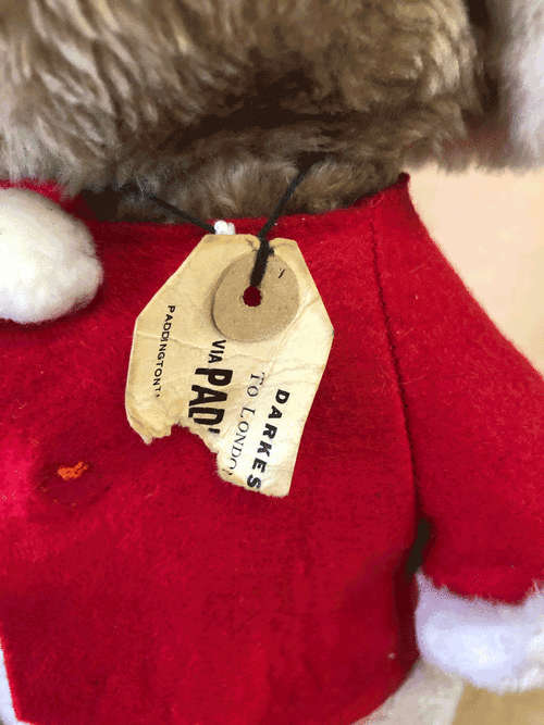 Vintage 33cm Paddington Christmas Edition Eden Toys 1981