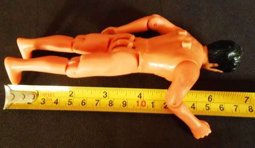VINTAGE 80s LARGO TOYS  BRUCE LEE 6` ACTION FIGURE RARE