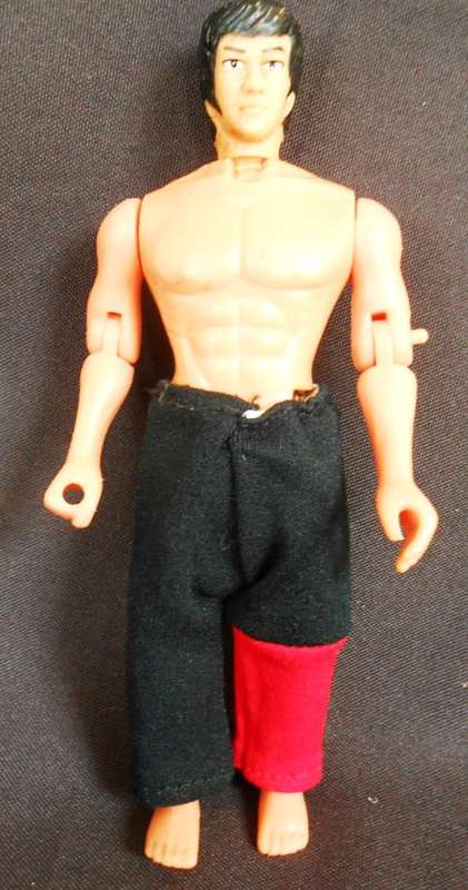 VINTAGE 80s LARGO TOYS  BRUCE LEE 6` ACTION FIGURE RARE