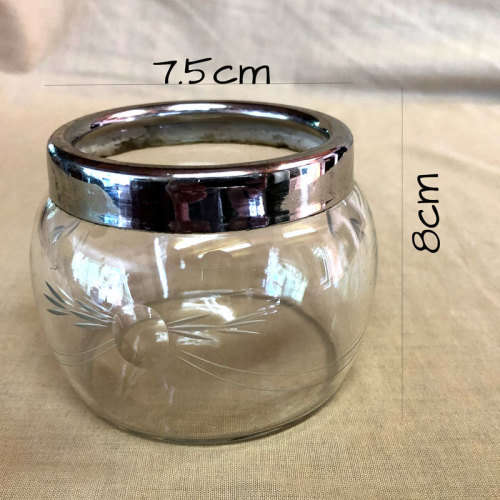 Cut Glass Sugar/Jam Bowl
