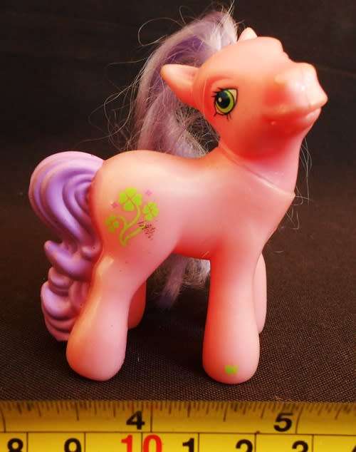 Collectable My Little Pony SERENDIPITY Pink Purple Green Four Leaf Lucky Clover G3