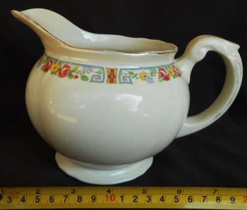 Vintage Grindley Cream Petal Milk Jug