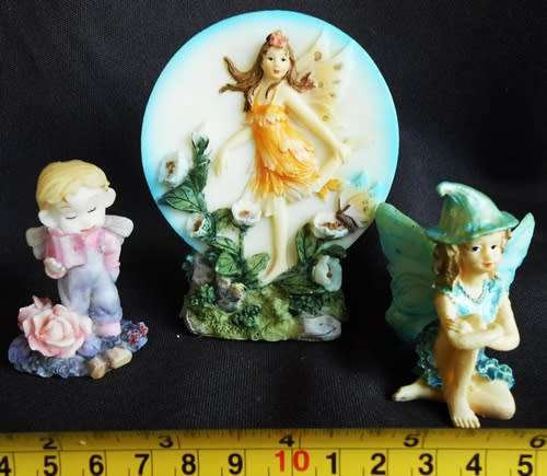 Resin Ornaments of fairies