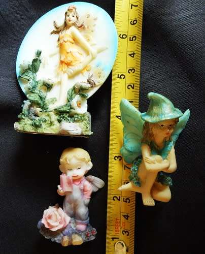 Resin Ornaments of fairies