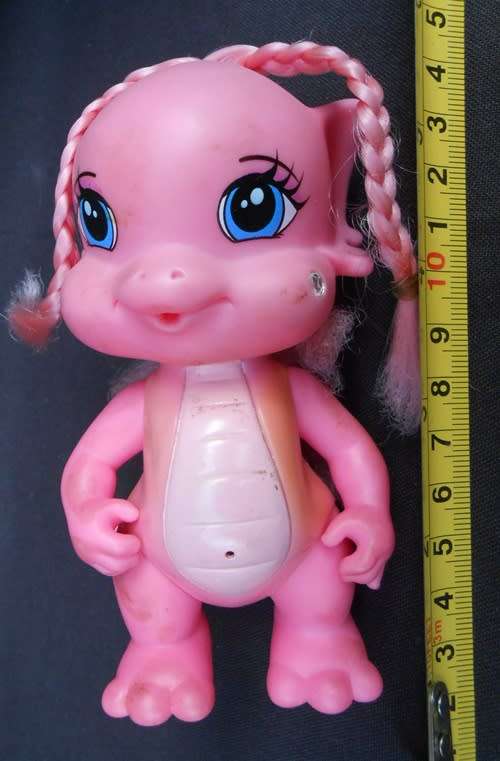 collectable Mystic Babies Secret World of Baby Dragons pink baby dragon