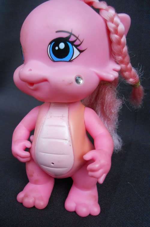 collectable Mystic Babies Secret World of Baby Dragons pink baby dragon