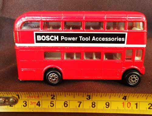Motormax 4.5-inch London Series Routemaster Bus Die-Cast Collectors Edition promotional material fo