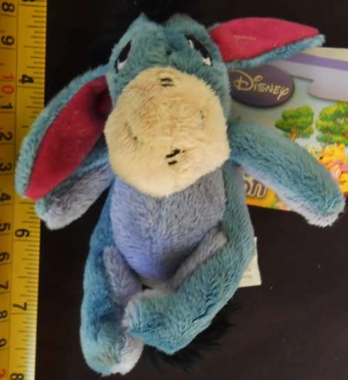 collectable Winnie the Pooh  mini plush soft toy Eeyore made for Disney by Prima toys