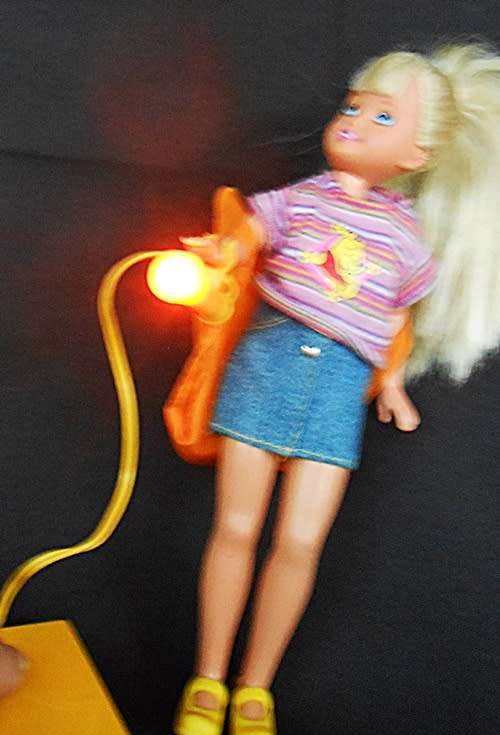 Barbie  Sister Stacie Doll Flashlight Fun with Winnie the Pooh Disney