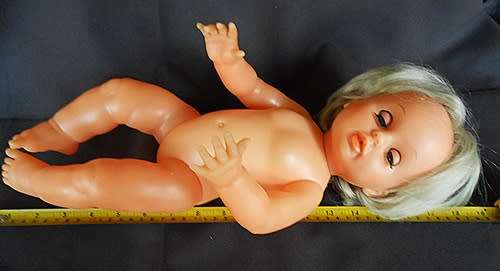Vintage Pedigree First Love Doll Blonde Baby collectable very good condition