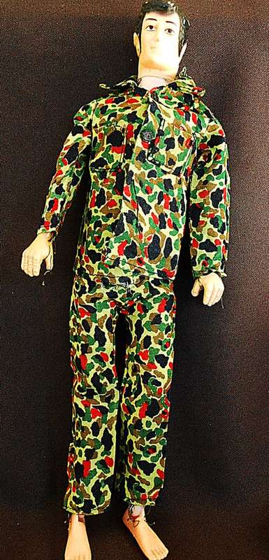 Collectable hard plastic male doll clone  made in Hong Kong