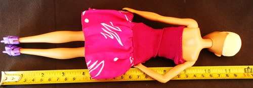 Collectable Barbie Fashionistas Doll #82-CHIC IN PLATINUM BLONDE BUZZ CUT