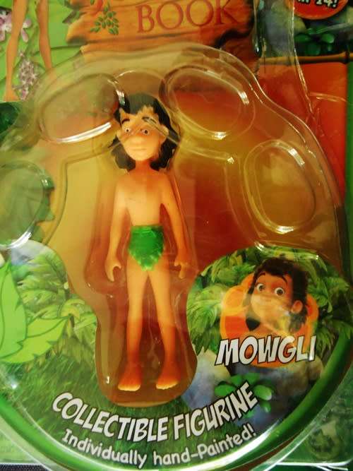 Collectable Toys two figurines from The Jungle Book Mowgli The Boy and Hathi the elephant NIP