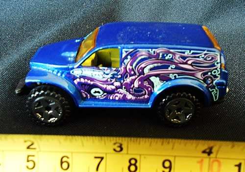 HOT WHEELS 2002: POWER PANEL. MMC. KRAKEN. BLUE TRUCK. B48, THAILAND. 1/64