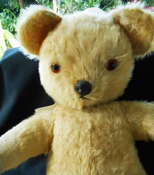 Large 60 cm vintage  Wendy Boston mohair teddy bear from the 1970`s Restored300