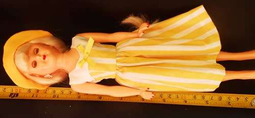 Vintage Antique British Empire Doll No.6120 UP Made In Hong Kong from 1950s