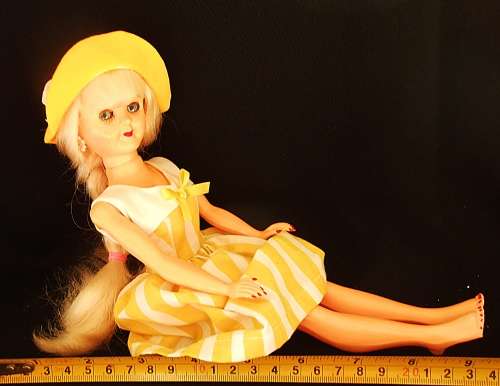 Vintage Antique British Empire Doll No.6120 UP Made In Hong Kong from 1950s