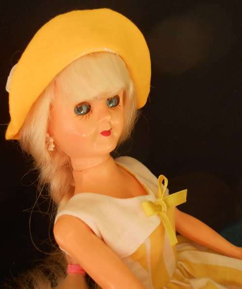 Vintage Antique British Empire Doll No.6120 UP Made In Hong Kong from 1950s