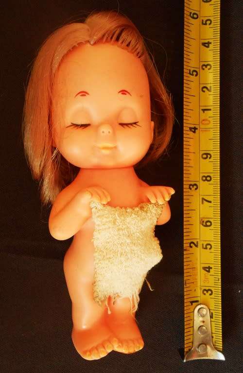 Vintage 1960s Japan Hong Kong Sun Bunnies Sassy Vinyl Doll
