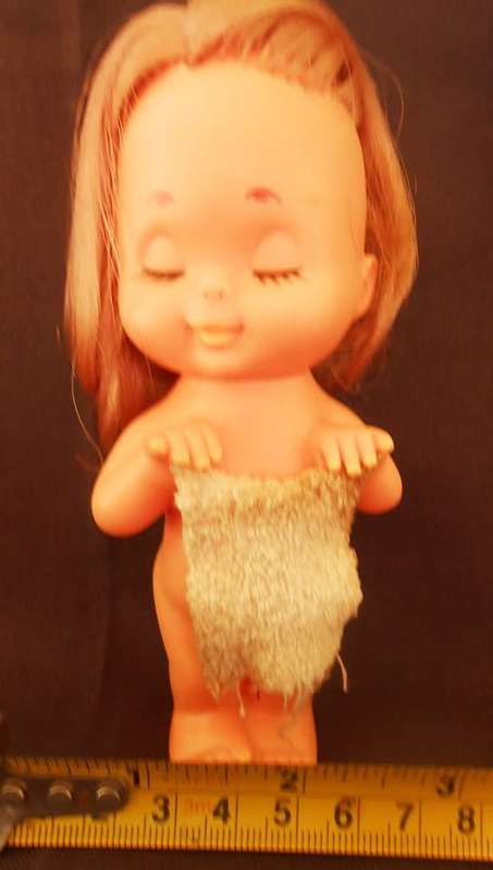 Vintage 1960s Japan Hong Kong Sun Bunnies Sassy Vinyl Doll