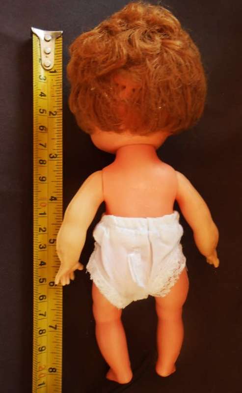 vintage Doll marked S L Hong Kong.in original clothes rare find from 1960-70`s