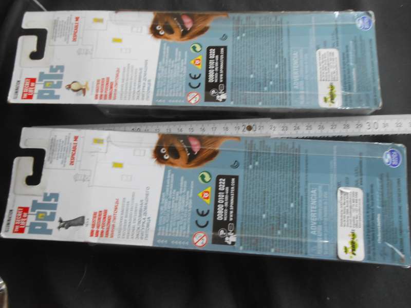 Collectable  Two sets of four Mini Figures from The Secret Life of Pets