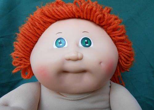 Collectable red haired Cabbage Patch doll 1978-1982 made in Hong Kong
