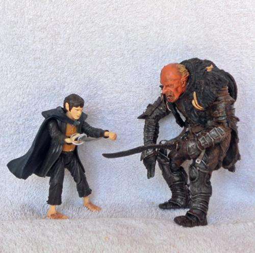 LOTR Grishnakh and Merry