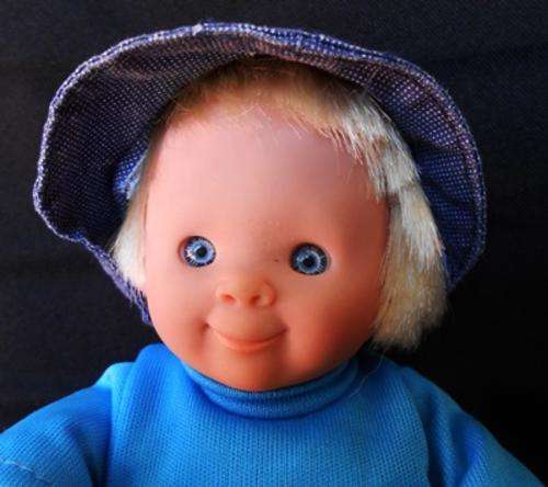 Small soft body doll 21 cm Made by GI-GO Toys Hong Kong