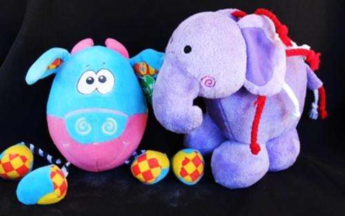 Baby Toy Soft Elephant and interactive toy by Playgro