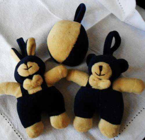 Baby Toys  Bear and Rabbit first colours for mobile