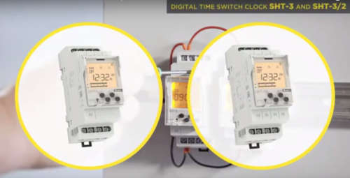 ELKO Lab: Time switch clock - Digital time switch clock SHT-3/2 Geyser/Light Timer